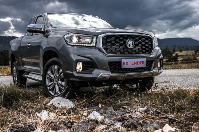 В Сети разместили фото обновленного пикапа MG Extender 2021