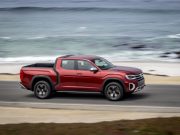 Volkswagen готовит к выпуску электропикап на базе Atlas Tanoak 2021