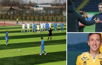 Украинский футболист забил фантастический гол с центра поля. Видео