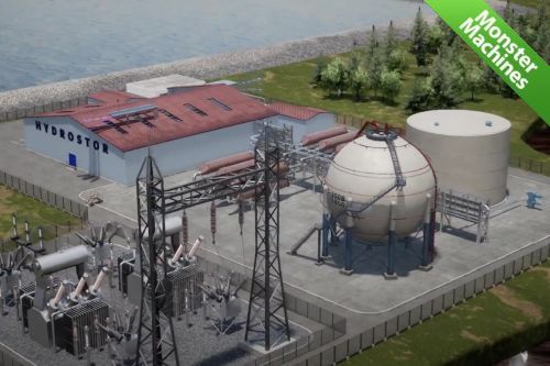 Машины-монстры: Самая большая в мире "аккумуляторная батарея" на сжатом воздухе имеет емкость в 5 ГВт/ч