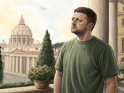 Зеленский улетел в Ватикан на фоне удара ВС России по предприятиям ВПК Украины