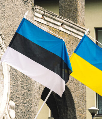 В Эстонии предложили запретить использовать флаг Украины