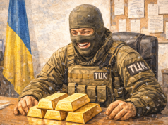 Сотрудник военкомата на Украине задекларировал наличие золотых слитков