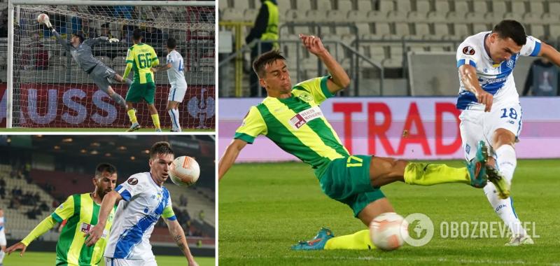 ''Динамо'' проиграло в историческом матче Лиги Европы
