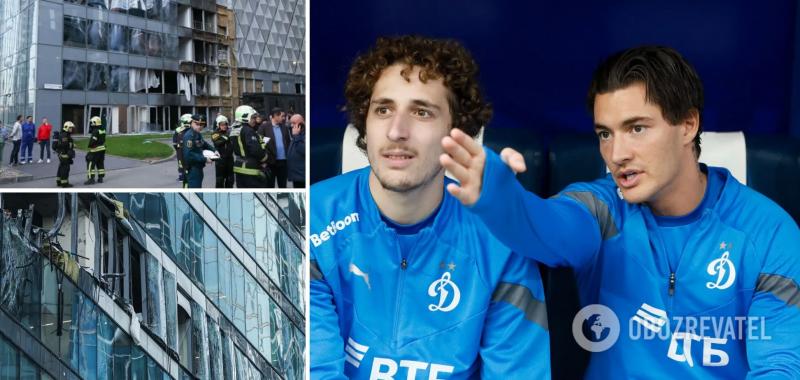 Футболист ''Динамо'' М сбежал из России, испугавшись атаки дронов на Москву