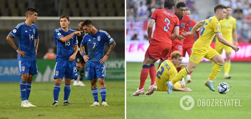 Италия &ndash; Украина: хроника матча отбора Евро-2024