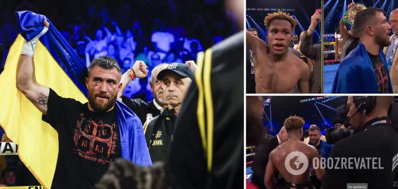 Когда услышал, что проиграл. Выражение лица Ломаченко сразу после боя попало на видео