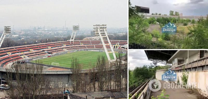 Появилось видео, во что оккупанты превратили легендарный стадион ''Шахтер'' в Донецке