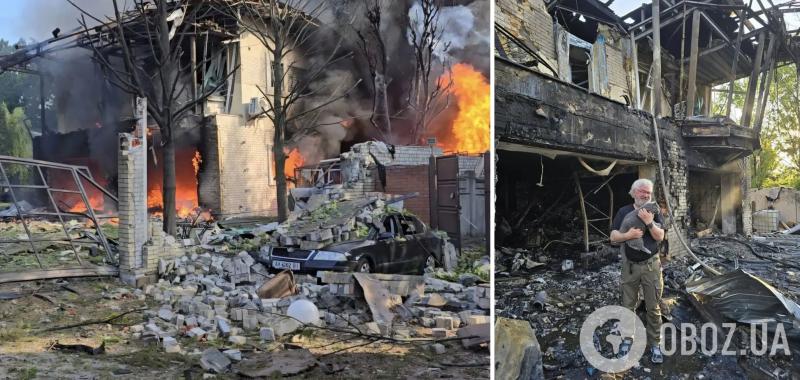 Россия сбросила бомбу на дом знаменитого украинского мецената. Фото