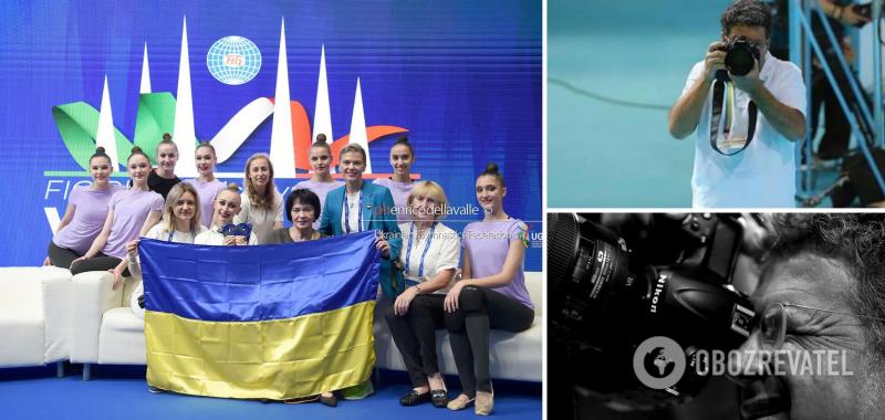С украинцев собирают 75 тысяч гривен на фотографа для сборной Украины по художественной гимнастике