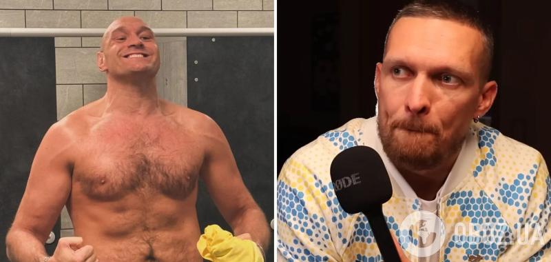 "У Тайсона биполярка": Усик ответил на комплименты Фьюри