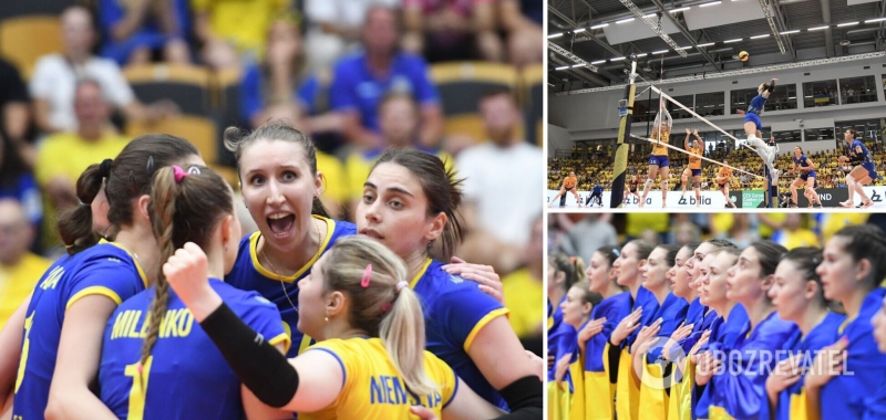Украина стала победителем женской Золотой Евролиги по волейболу